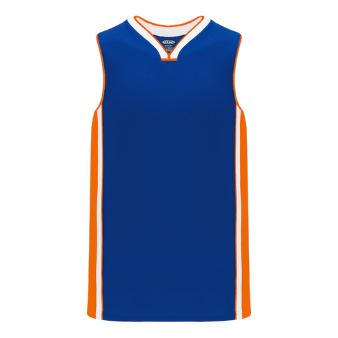 Athletic Knit Pro Cut Basketball Jersey with Rap Neck & Side Inserts (B1715)